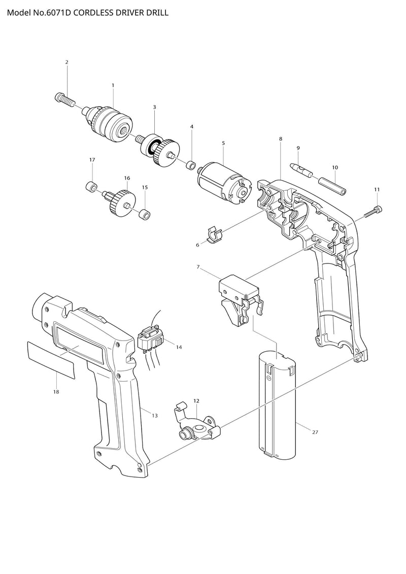 6071D exploded view