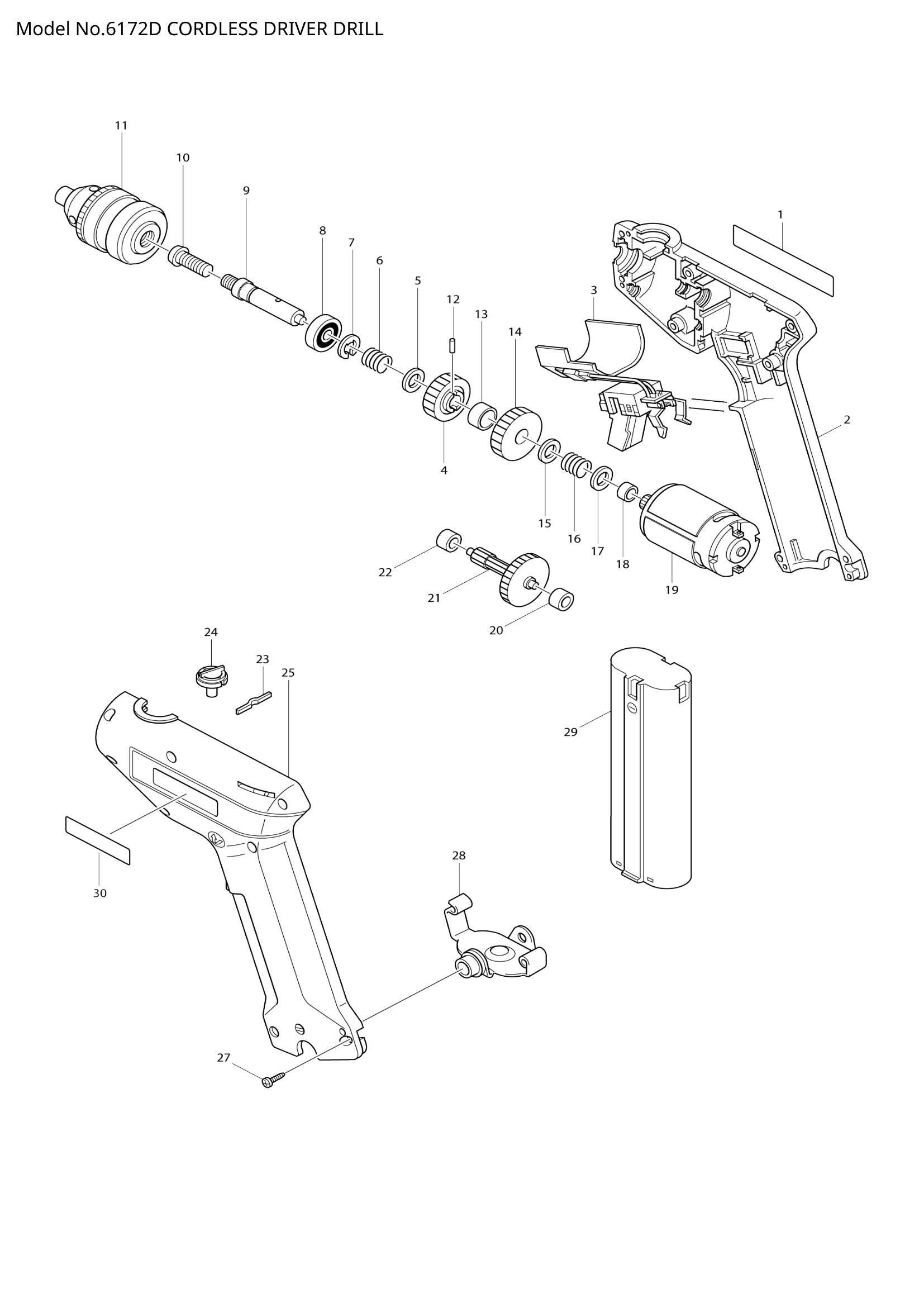 6172D exploded view