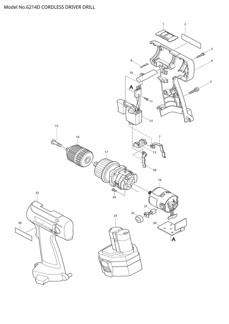 6214D exploded view
