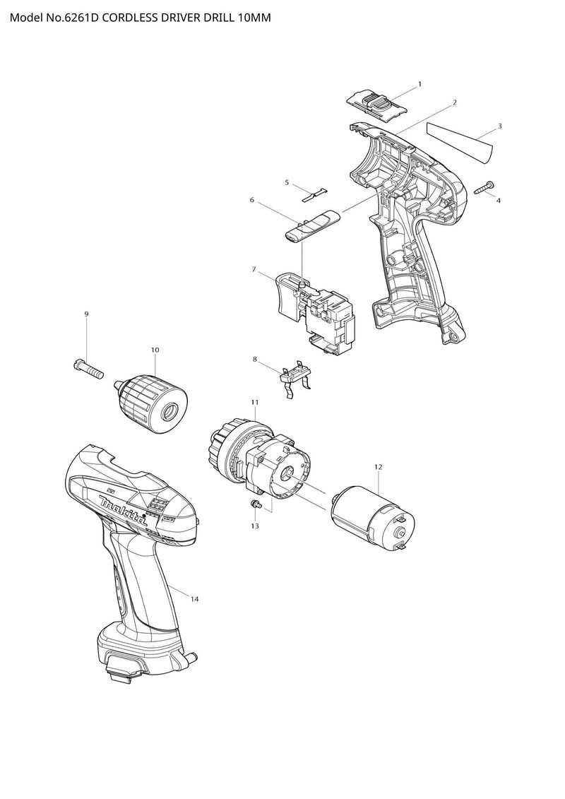 6261D exploded view