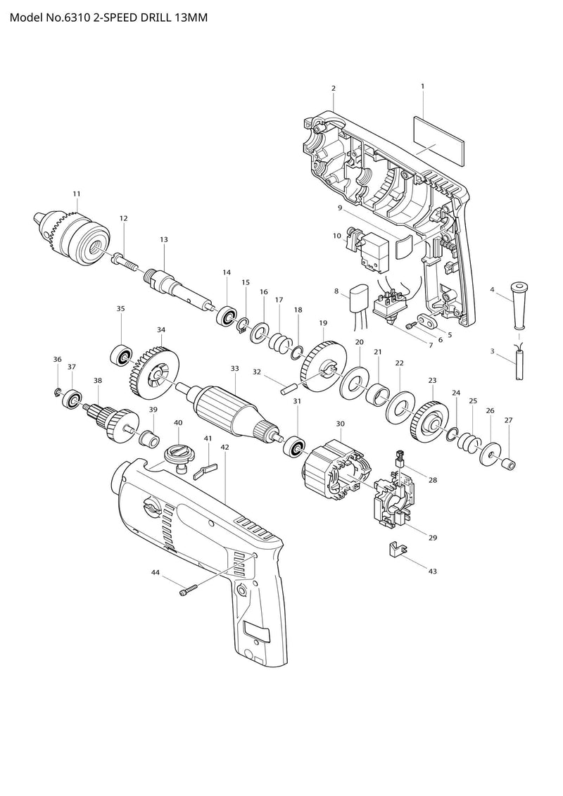 6310 exploded view