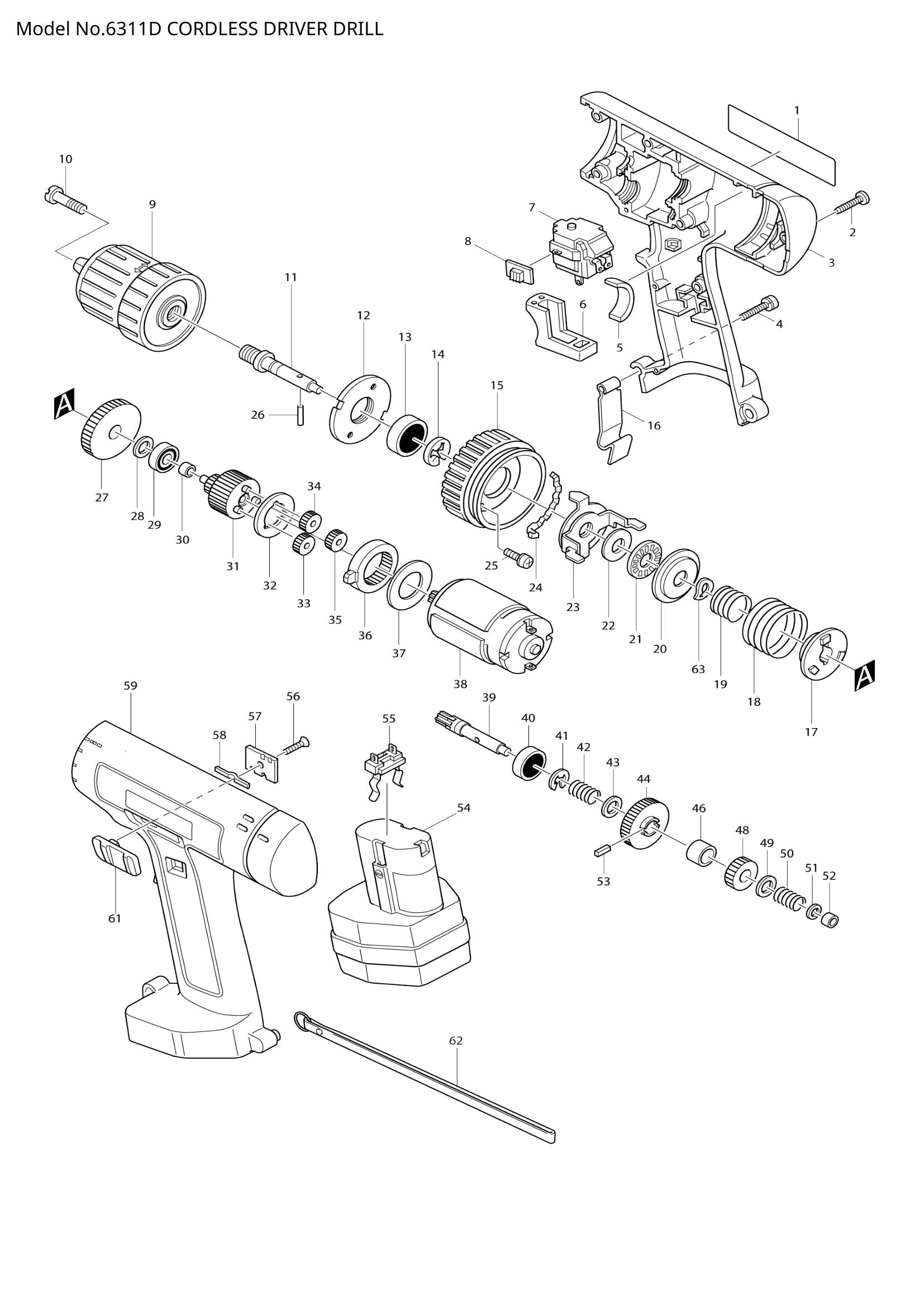 6311D exploded view