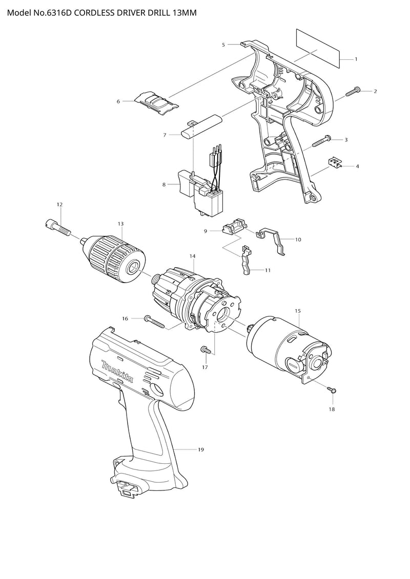 6316D exploded view