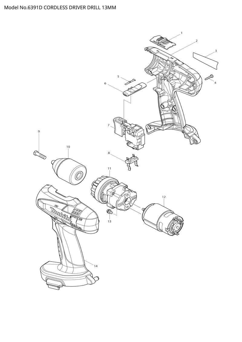 6391D exploded view