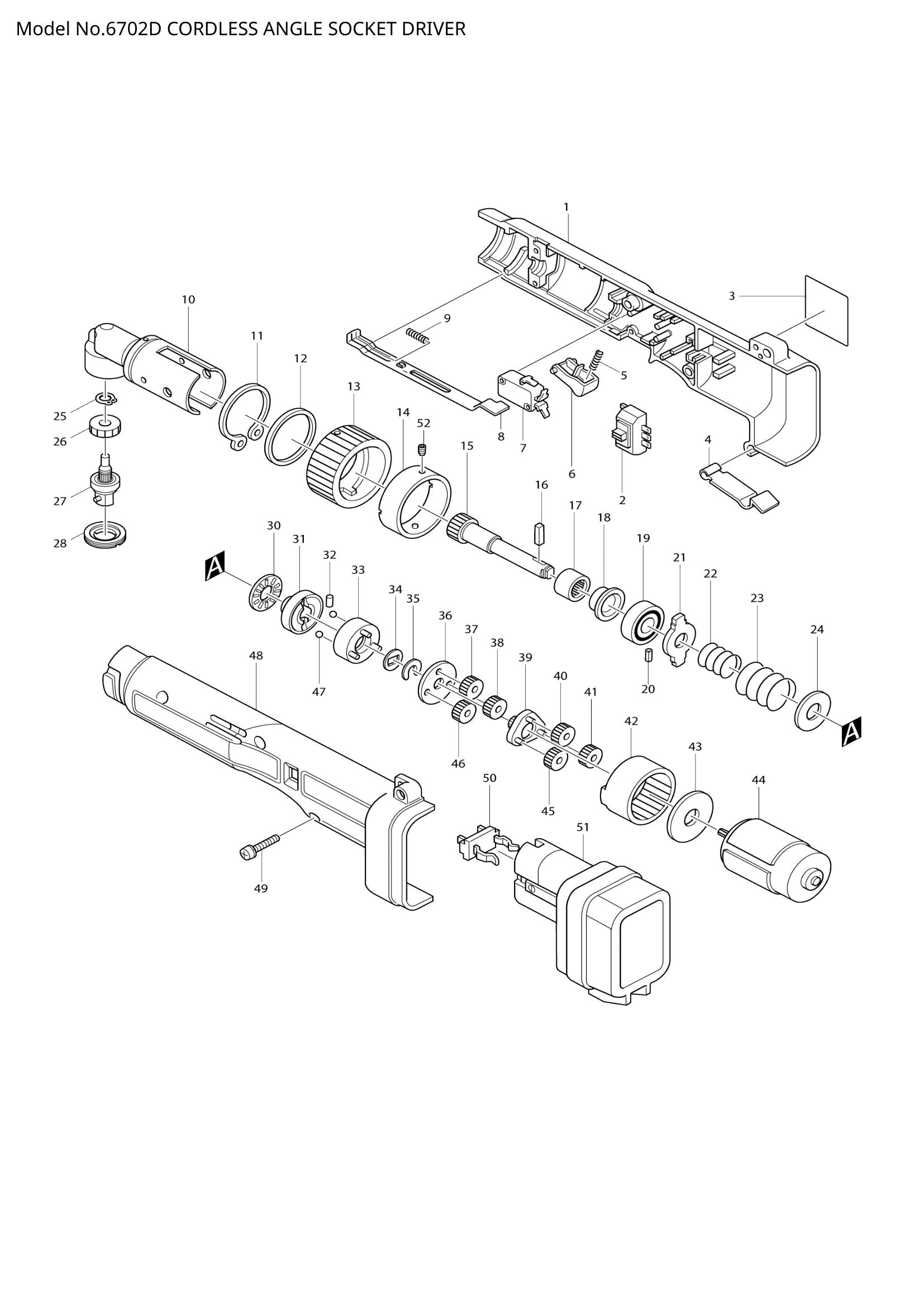 6702D exploded view
