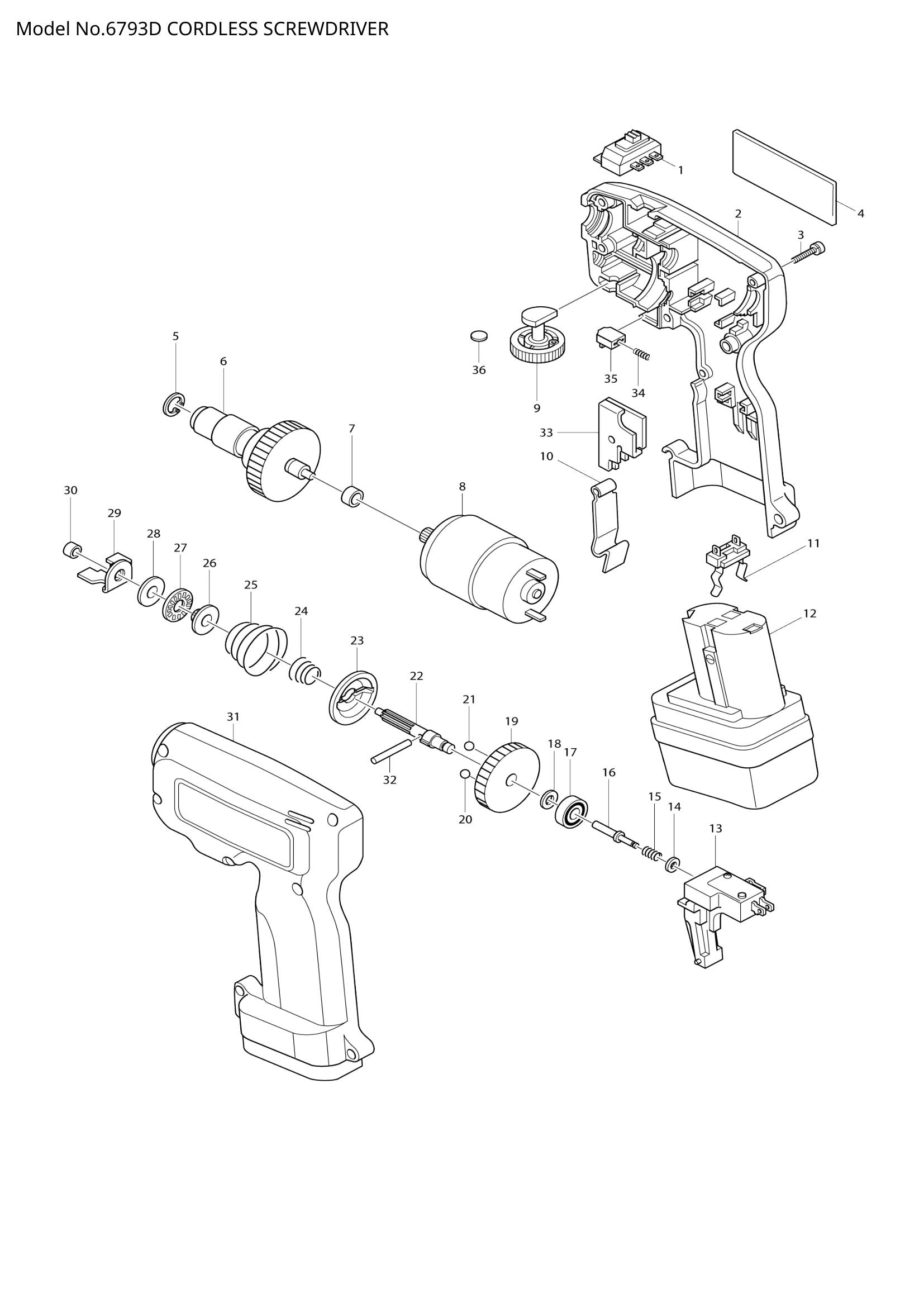 6793D exploded view