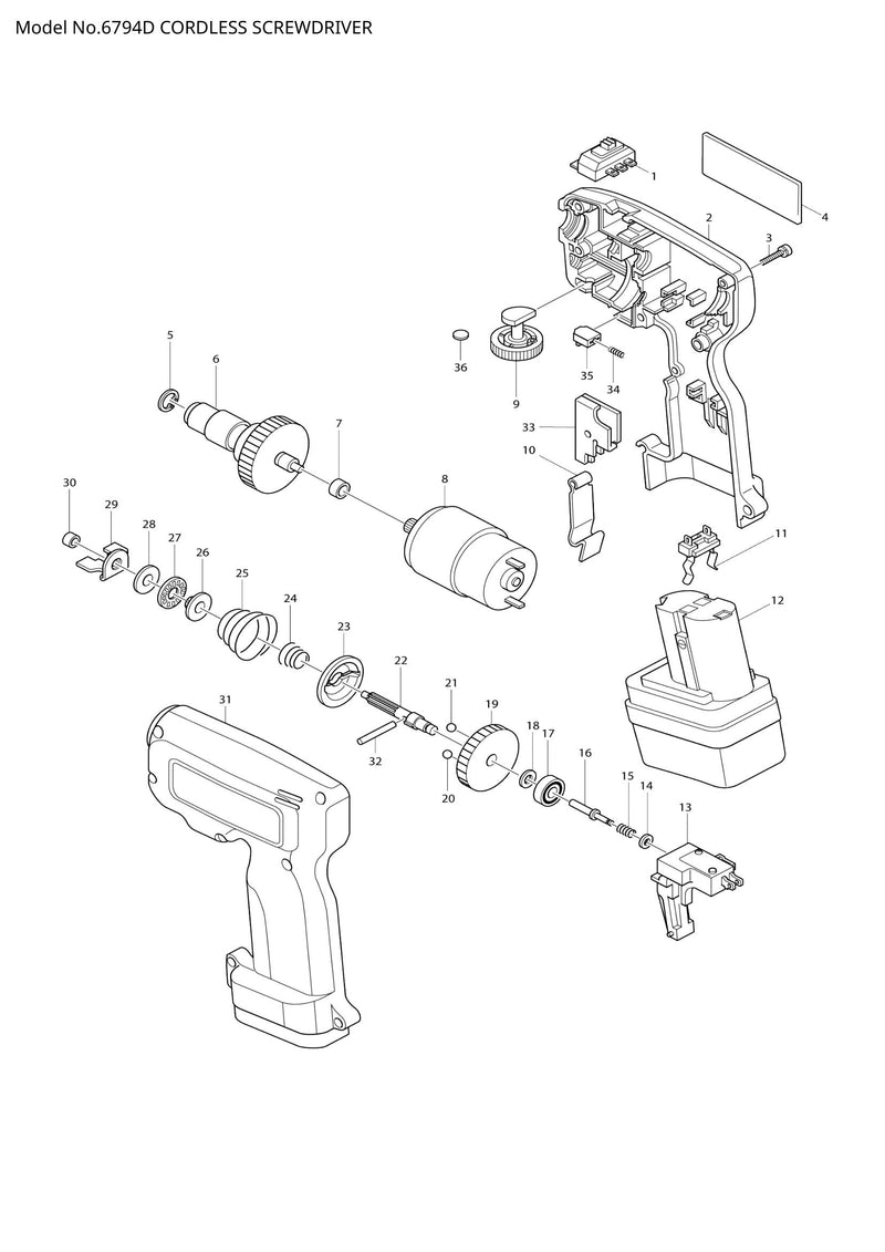 6794D exploded view