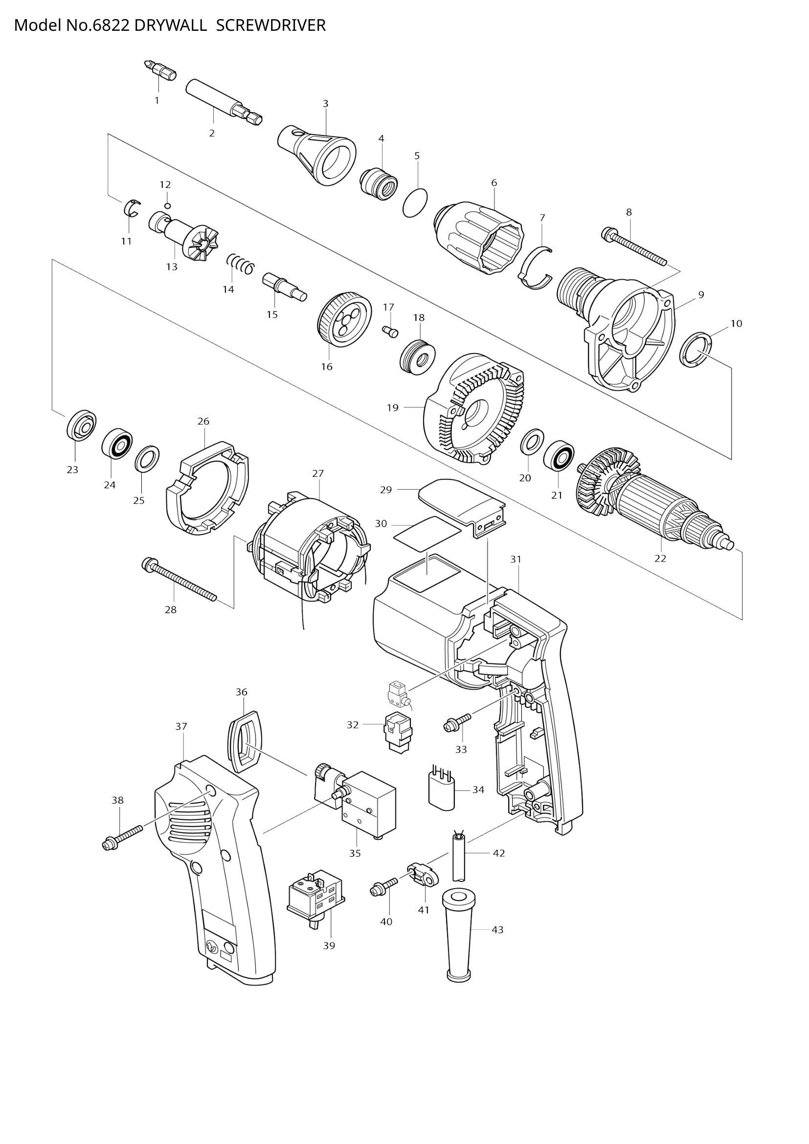 6822 exploded view
