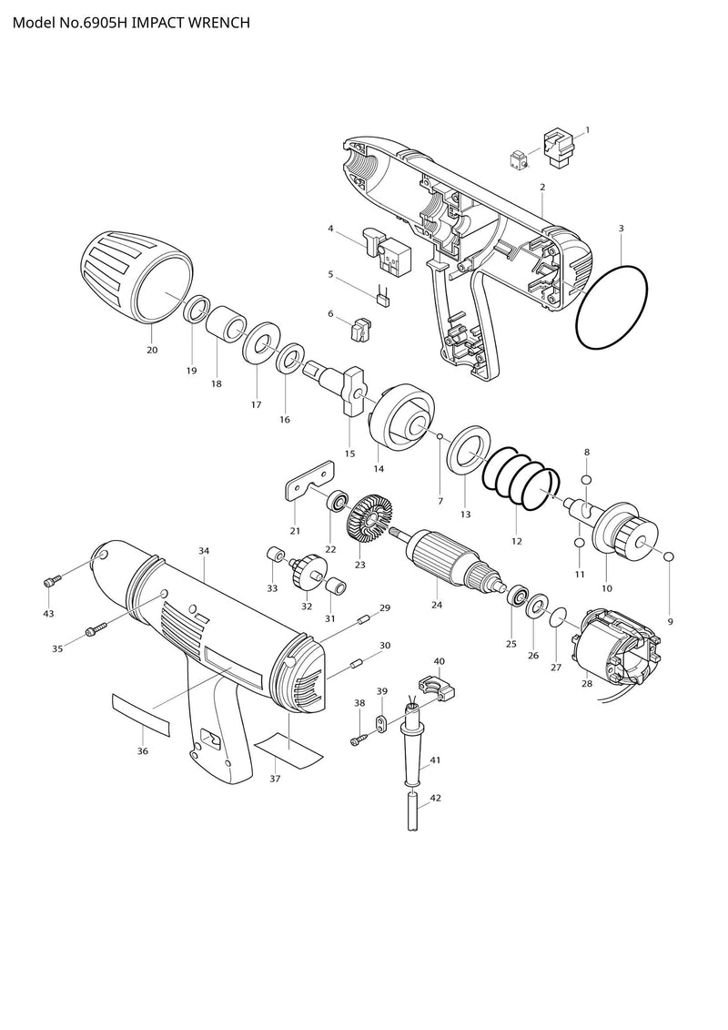 6905H exploded view