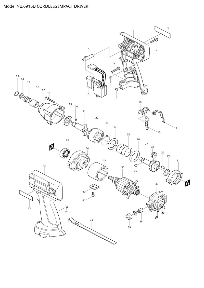 6916D exploded view