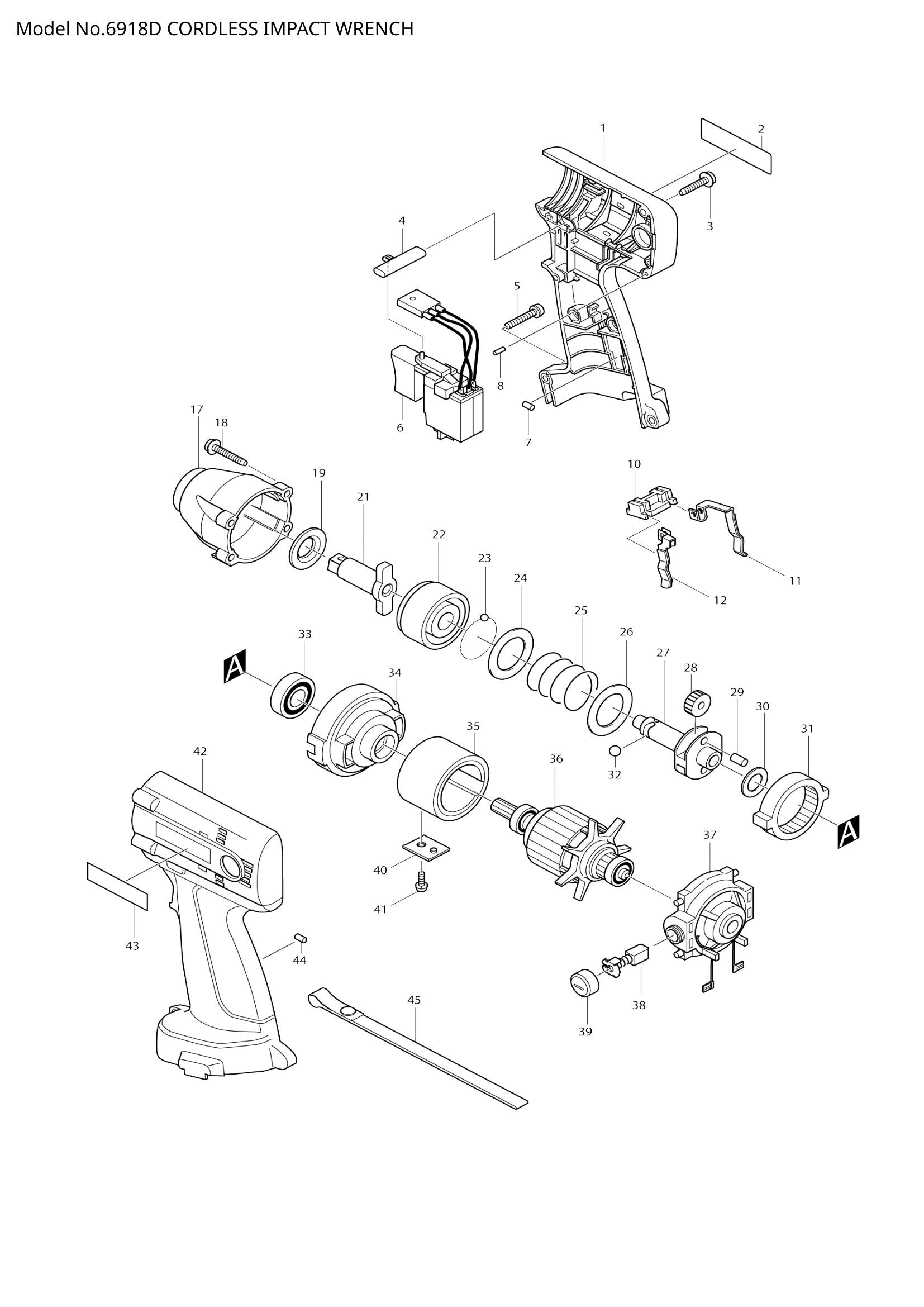 6918D exploded view