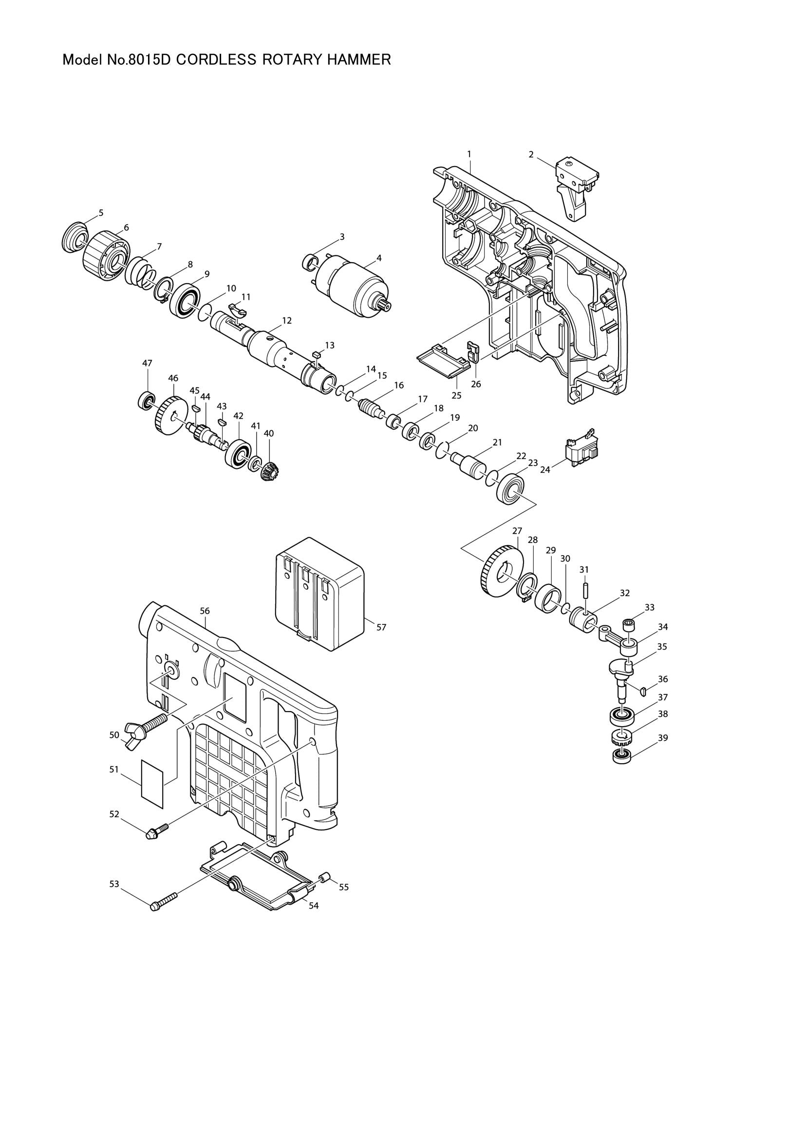 8015D exploded view