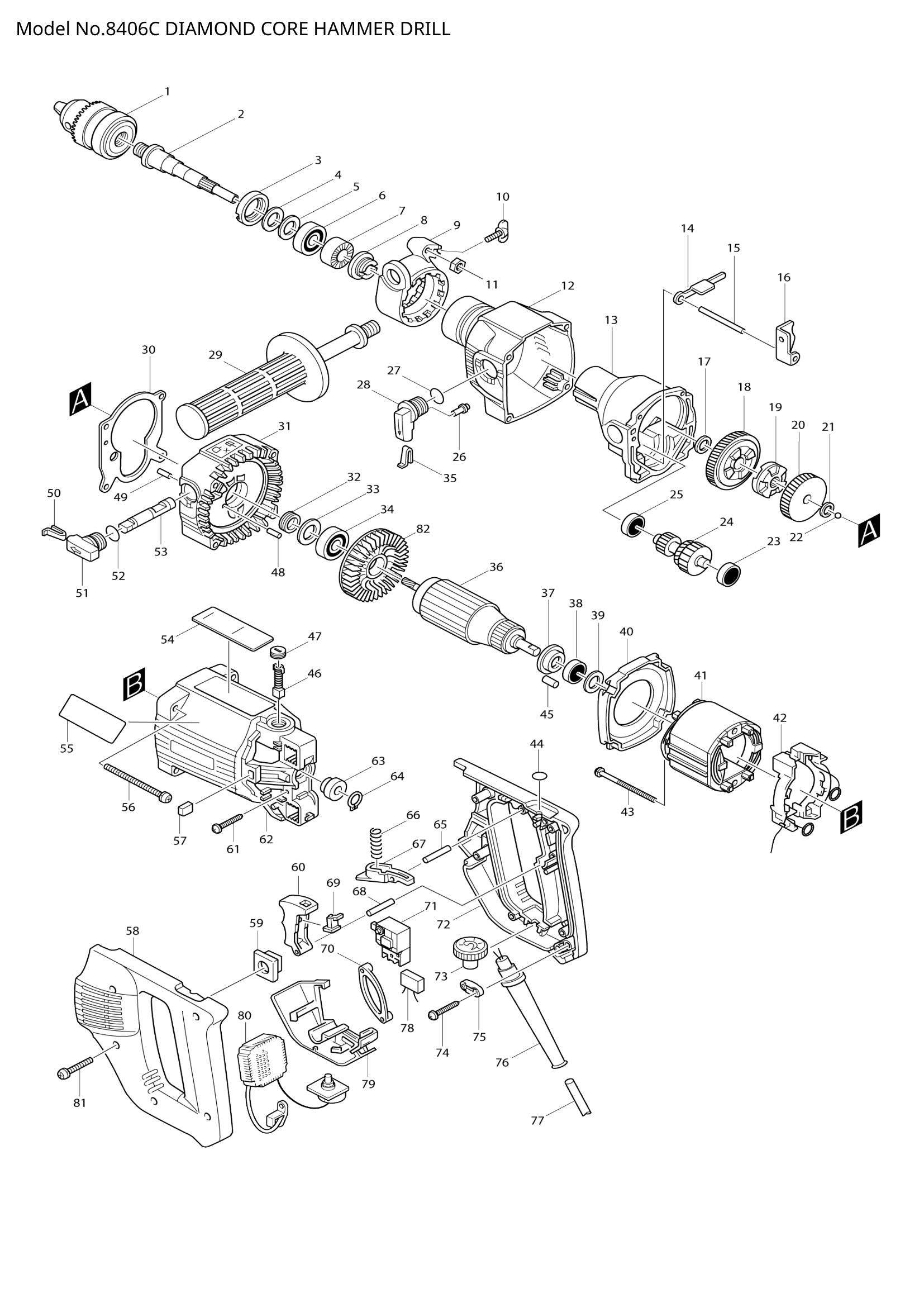 8406C exploded view