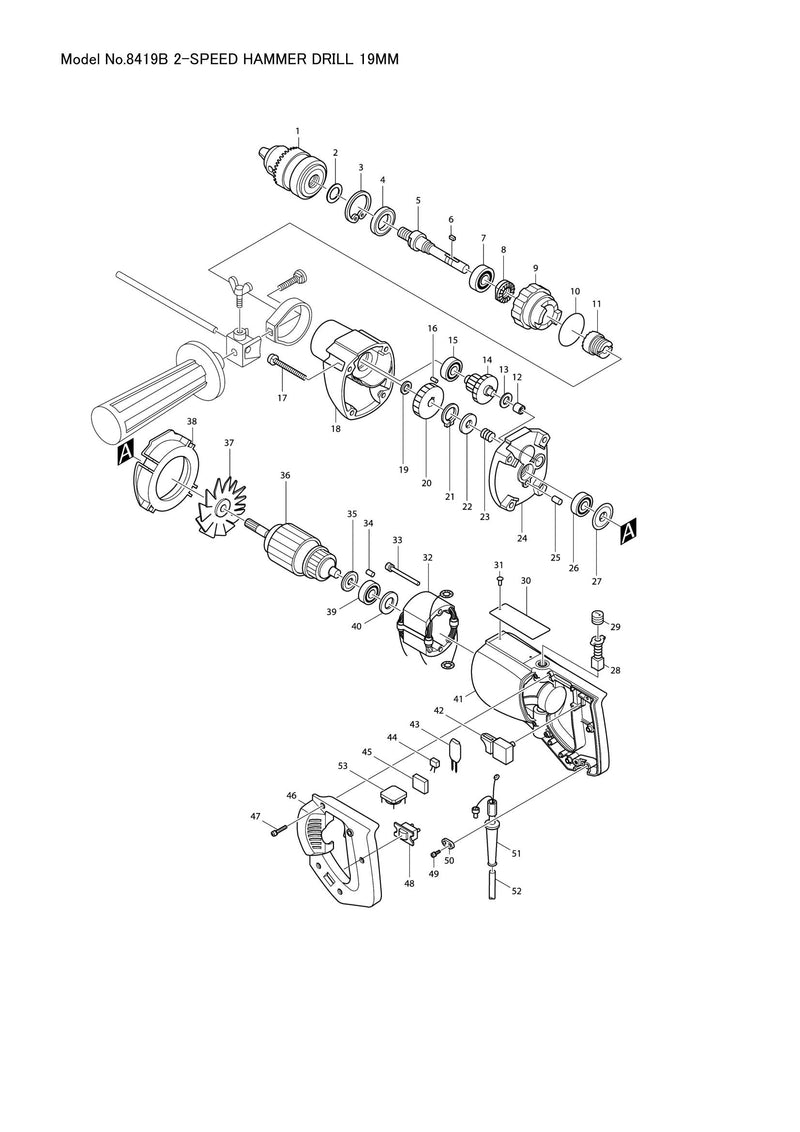 8419B exploded view