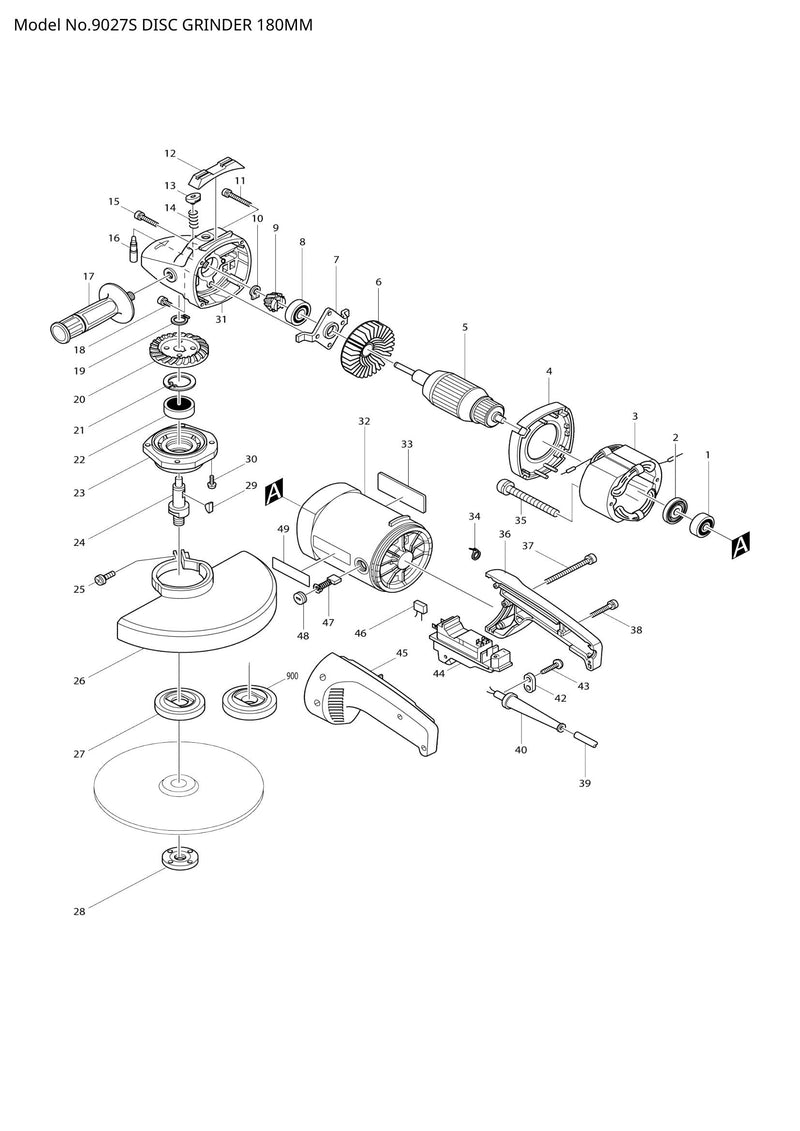 9027S exploded view
