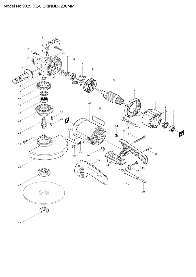 9029 exploded view