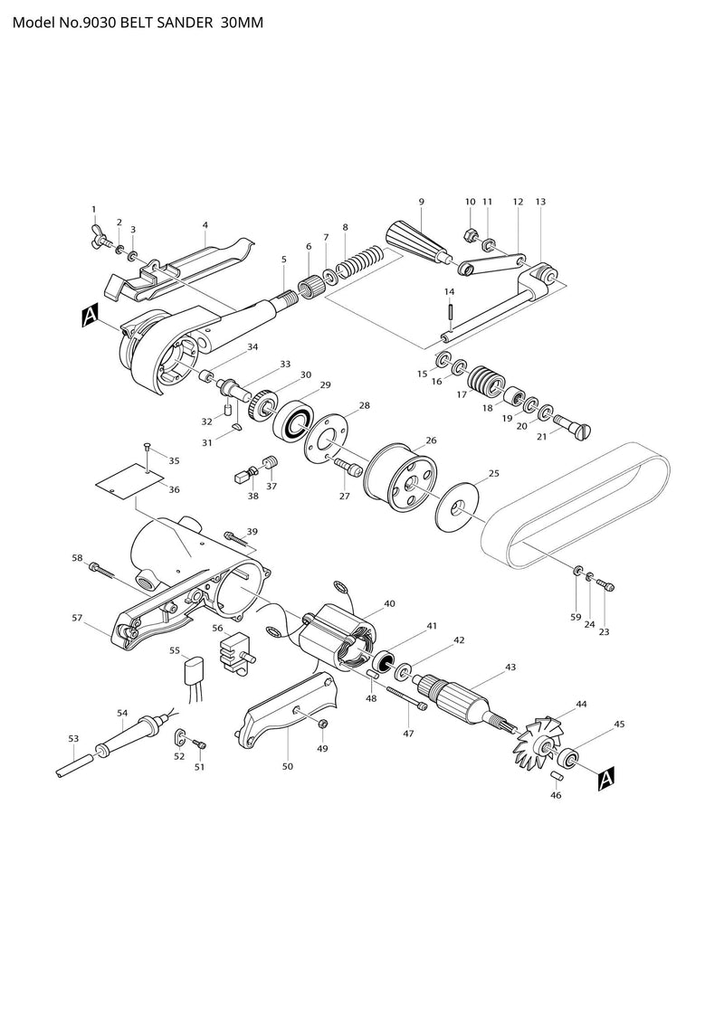 9030 exploded view