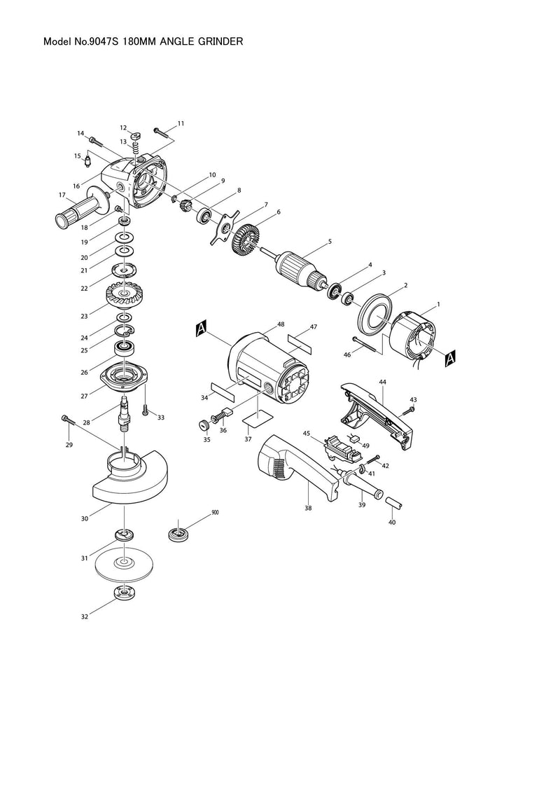 9047S exploded view