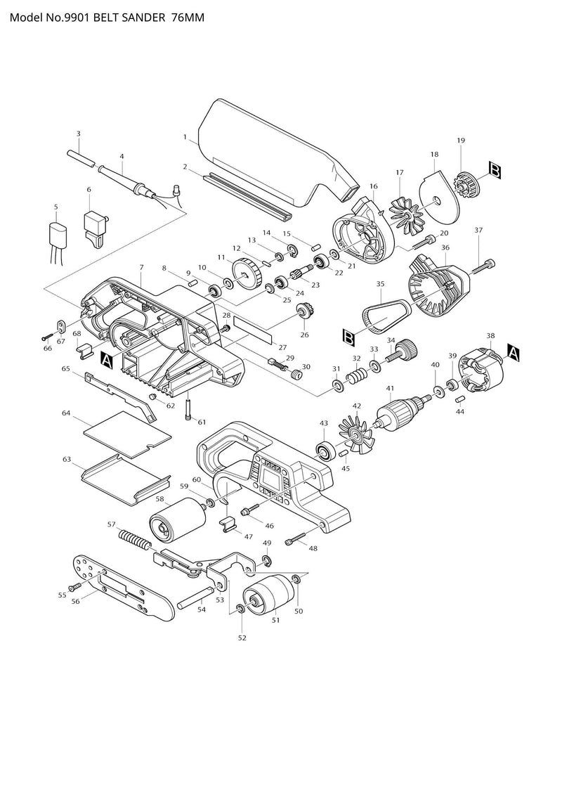 9901 exploded view