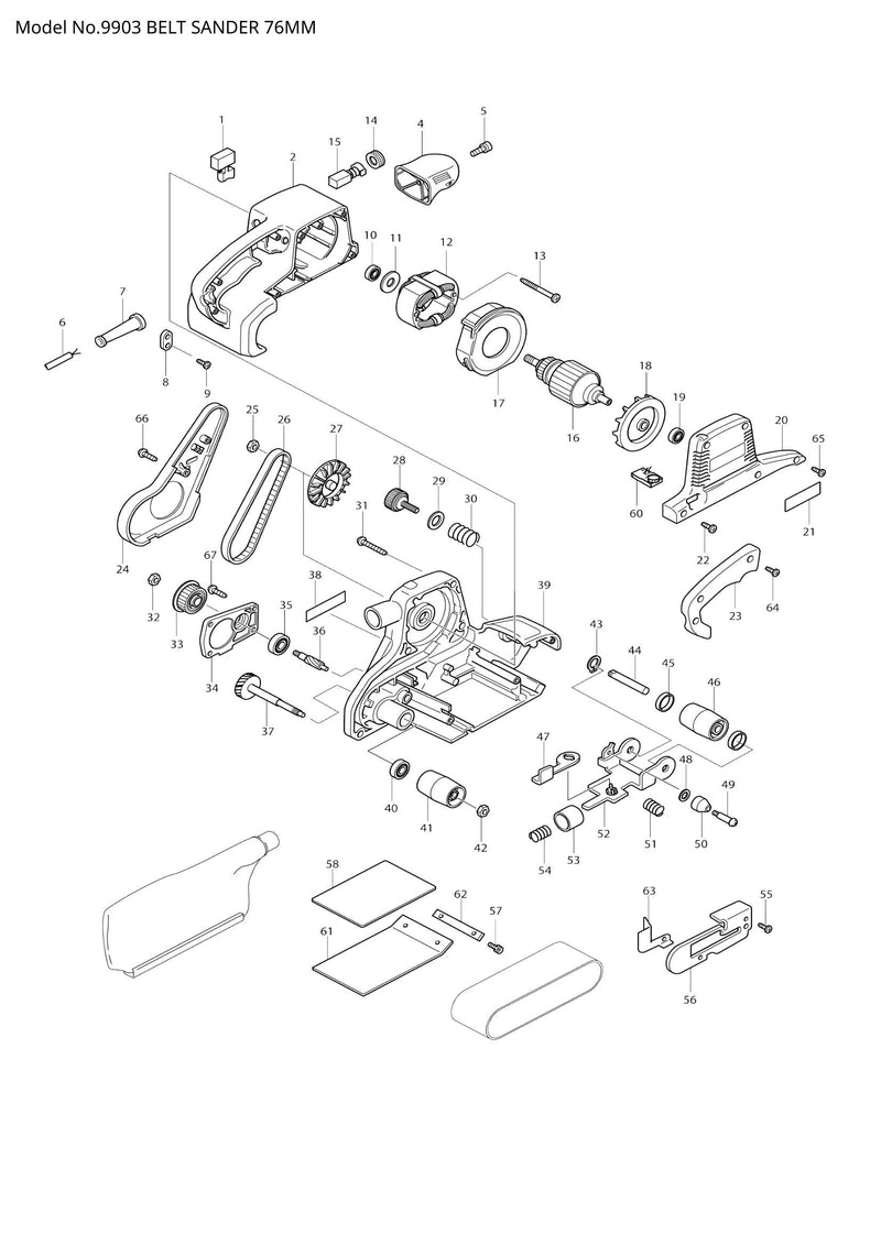 9903 exploded view