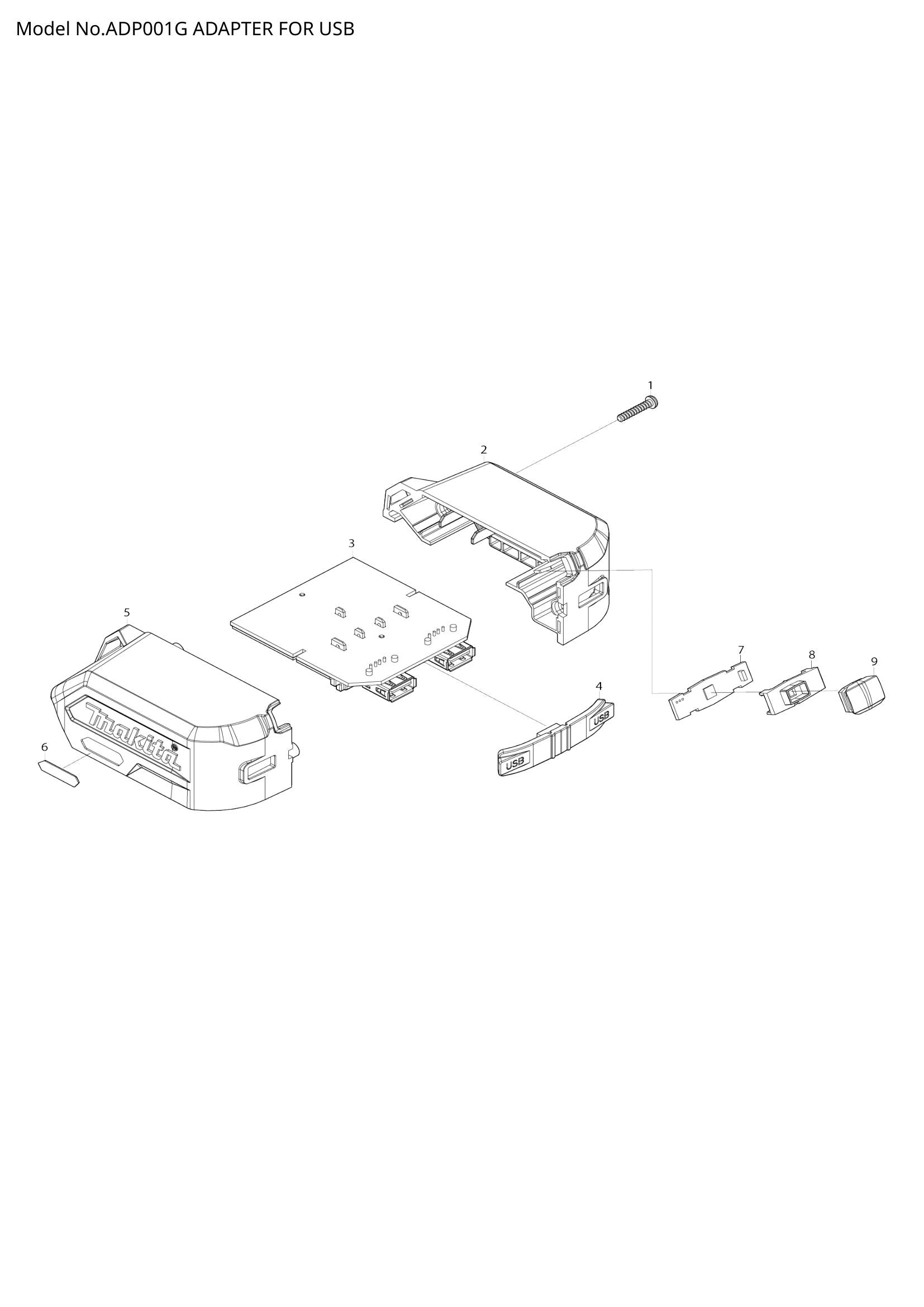 ADP001G exploded view