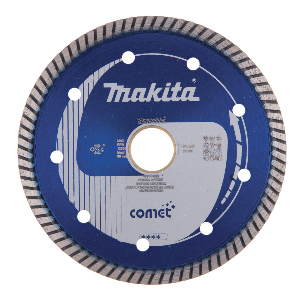 Makita B-12996 Diamantscheibe Comet, 125 x 22,23 mm