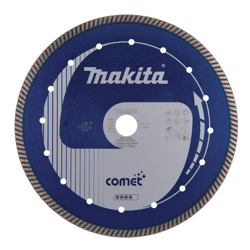 Makita B-13035 Diamanttrennscheibe Comet, 230 x 22,23 mm