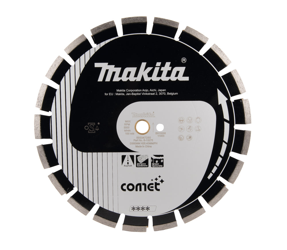 Makita B-13275 Diamantscheibe 350 mm, Comet, nass