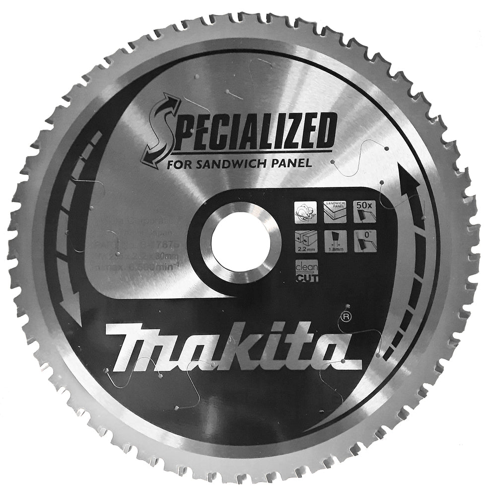 Makita Sägeblatt B-17675 Sandwichelement Spezial 235 x 1.8 mm 2.2 50Z Bohrung 30°