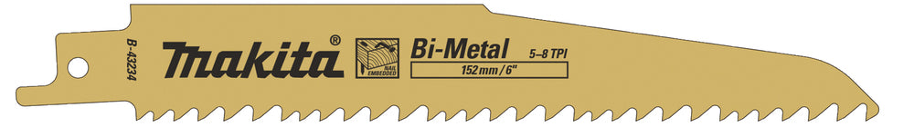 Makita B-43234 Reciprosaw Blade 152 x 1,6 mm