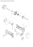 BGD801 exploded view