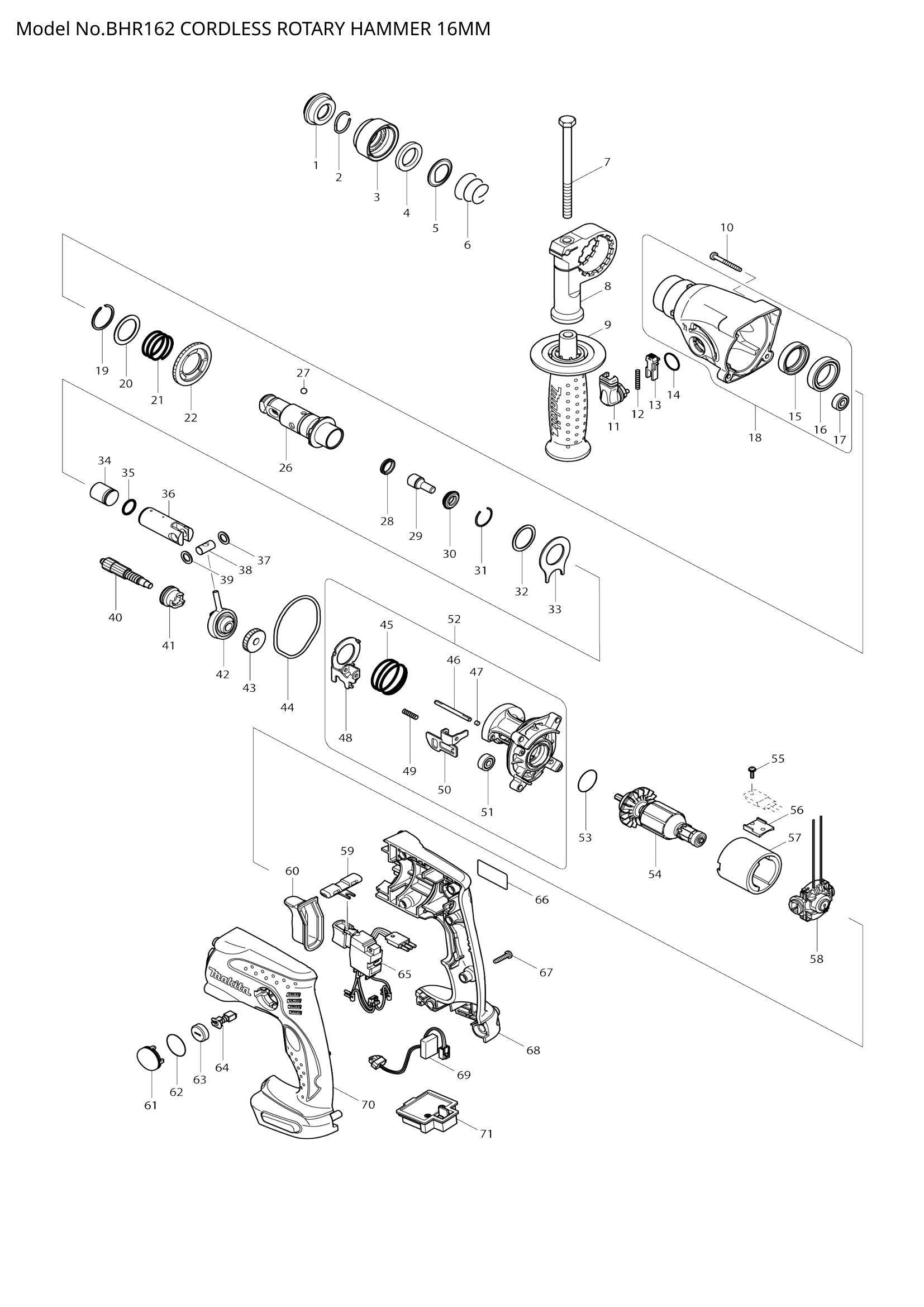 BHR162 exploded view