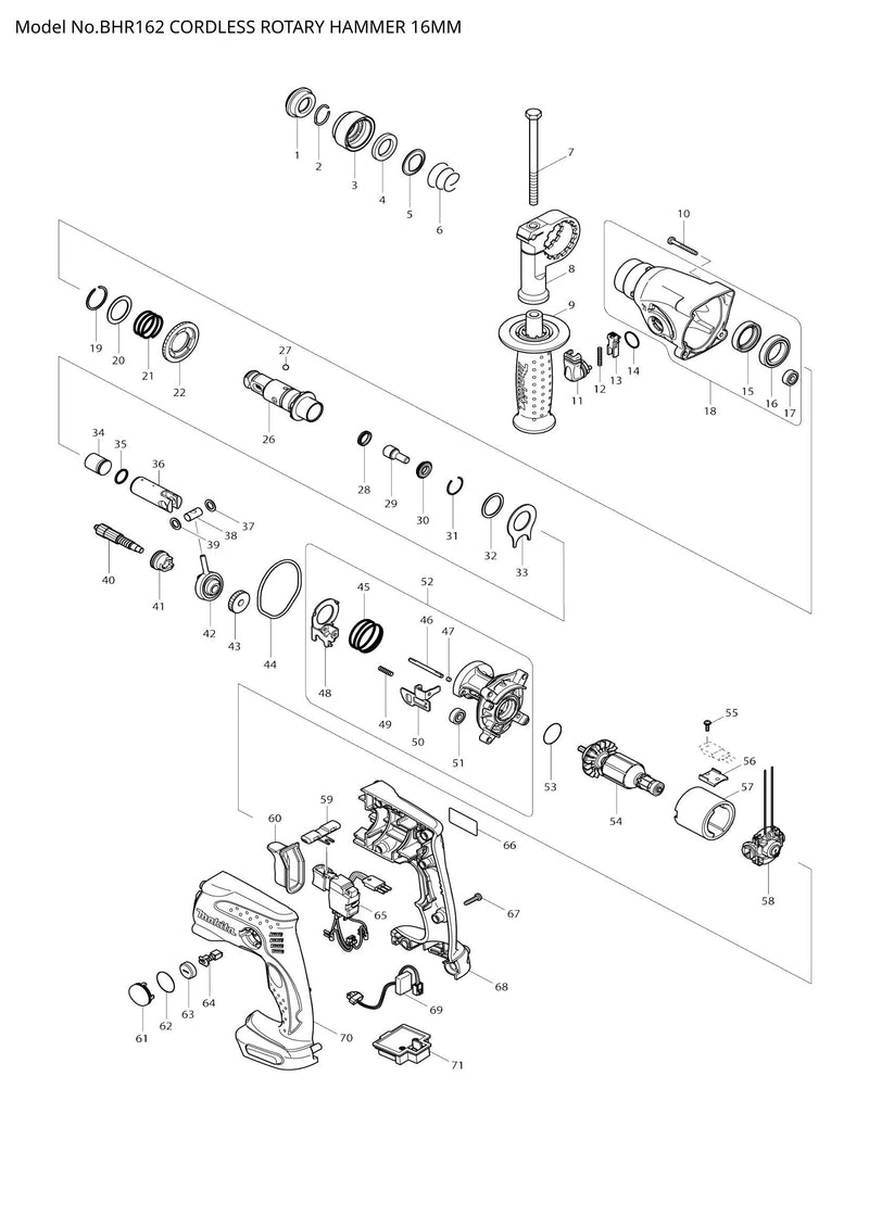 BHR162 exploded view