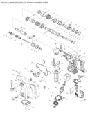 BHR200 exploded view
