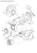 BHX2501 exploded view