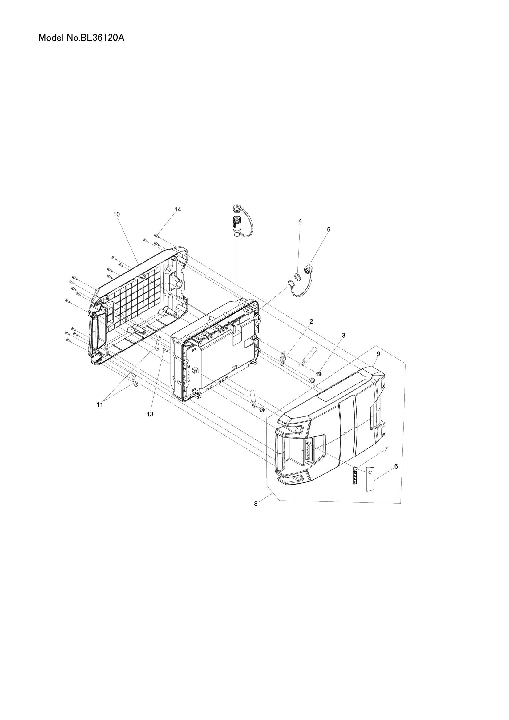 BL36120A exploded view
