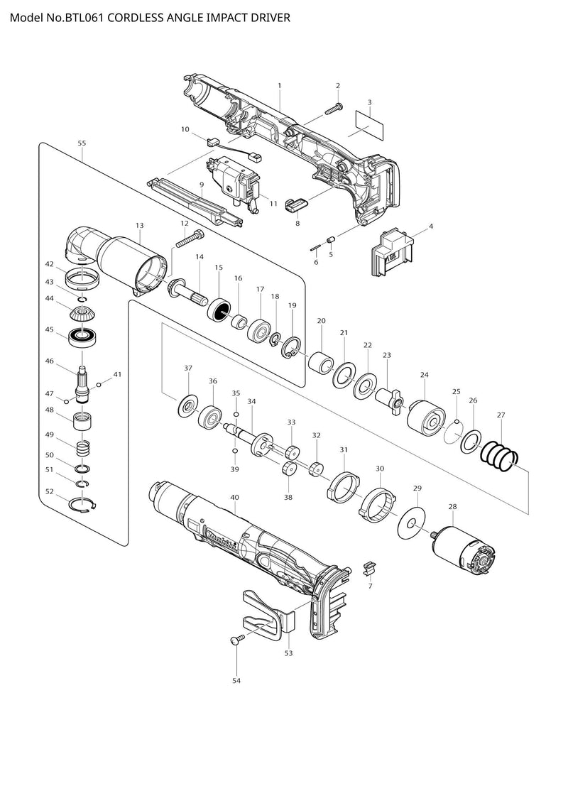 BTL061 exploded view
