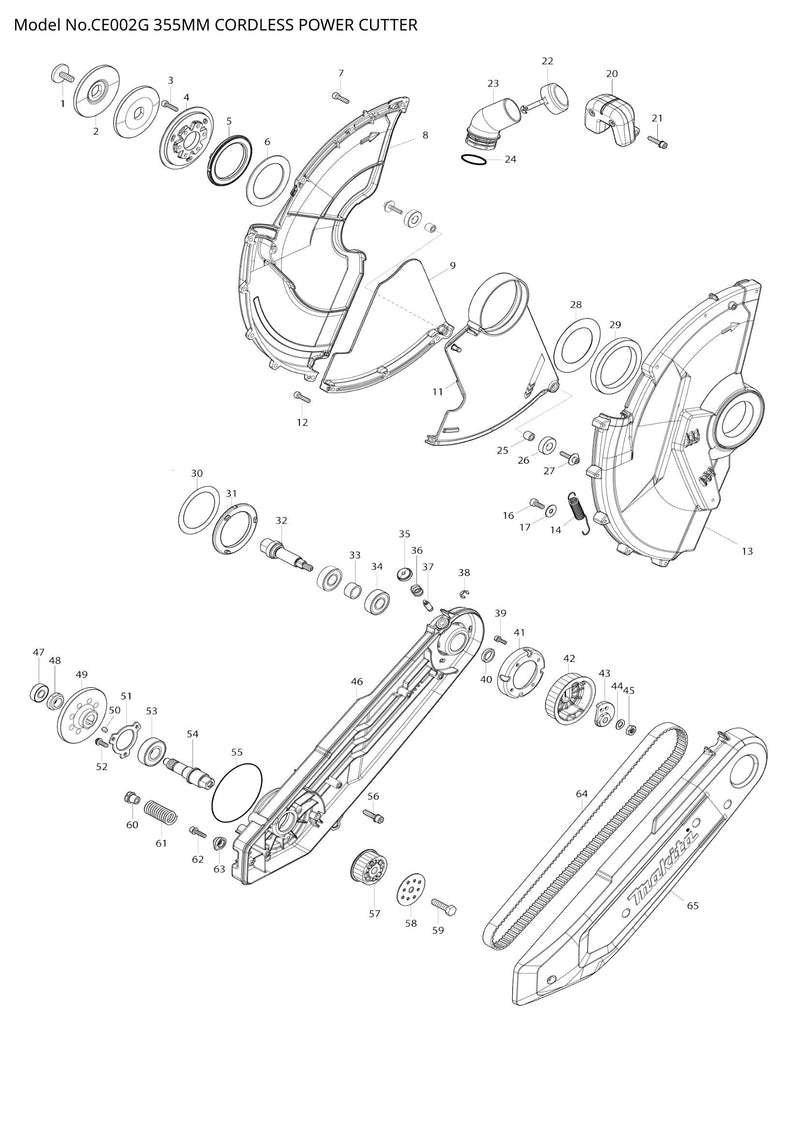 CE002G exploded view