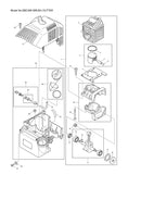 DBC340 exploded view