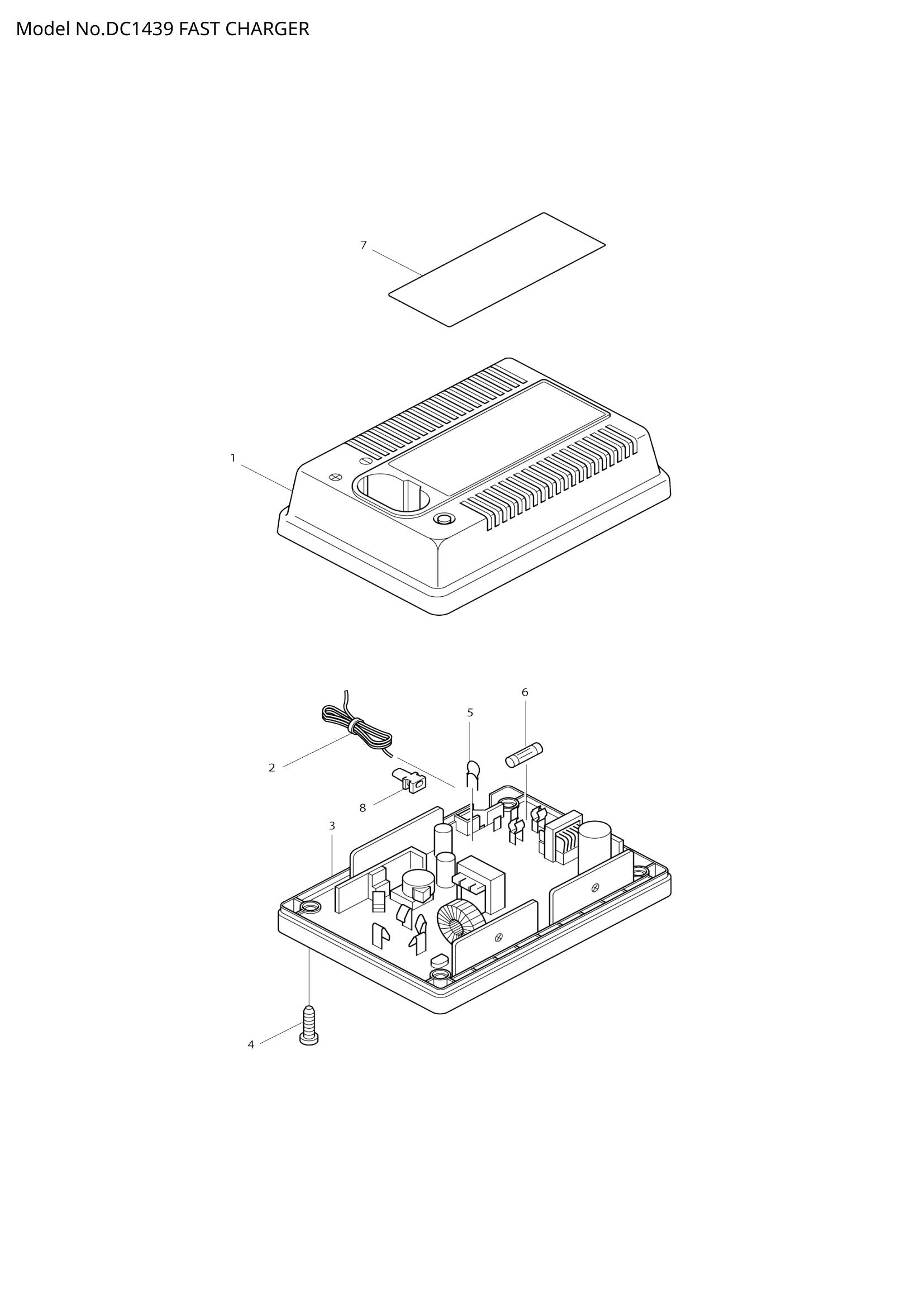 DC1439 exploded view