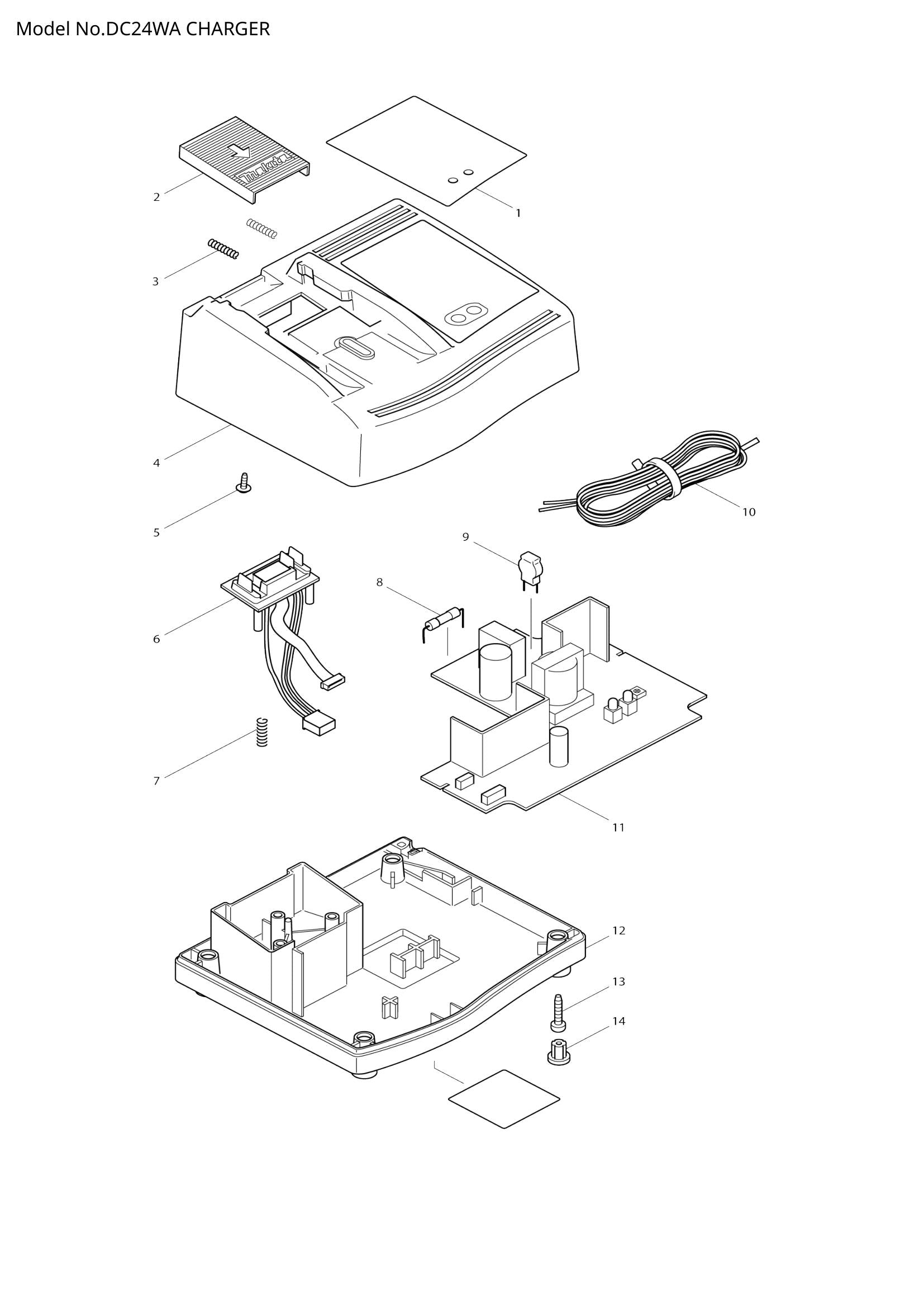 DC24WA exploded view