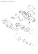 DCL182 exploded view