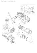 DCL280F exploded view