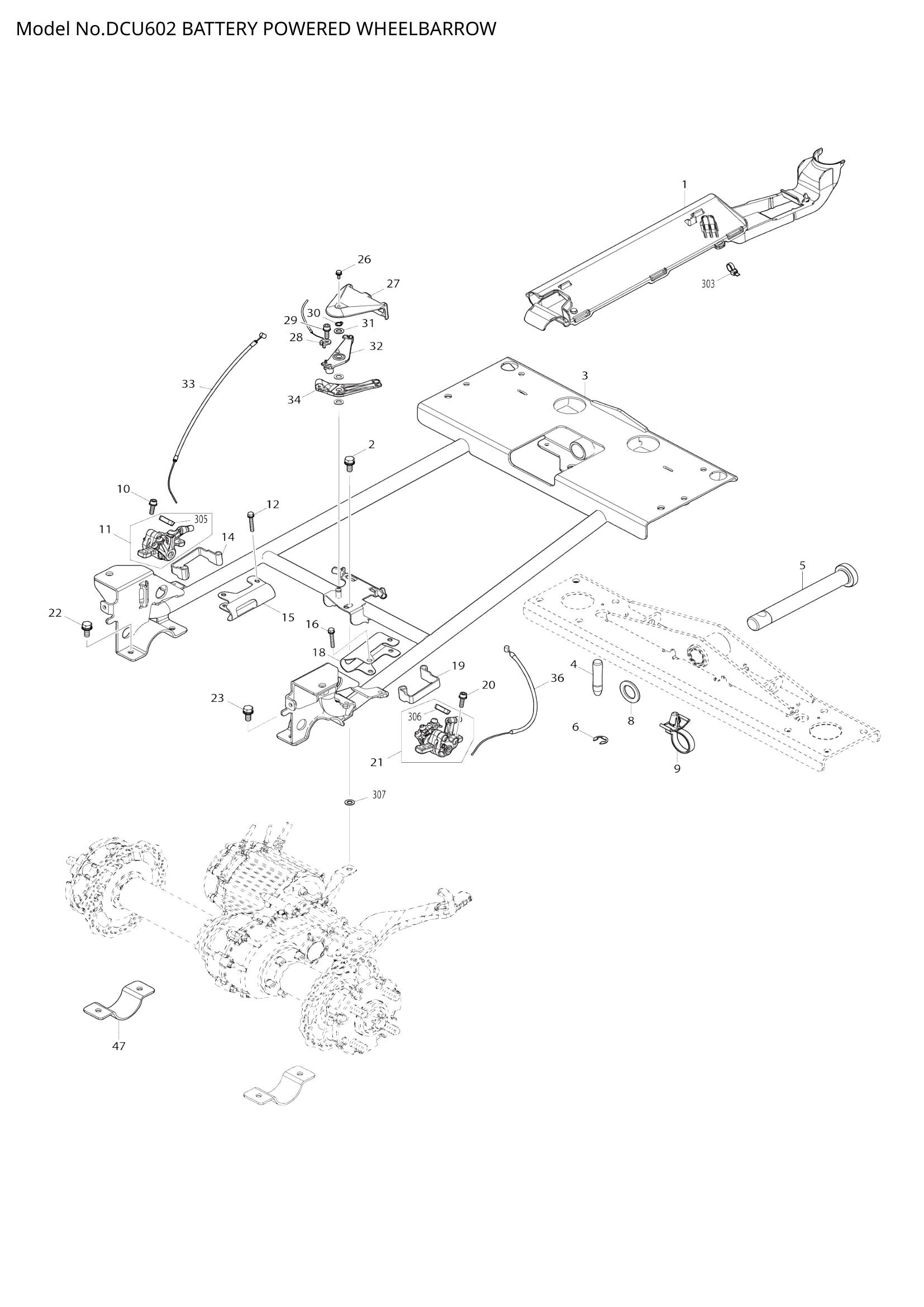 DCU602 exploded view