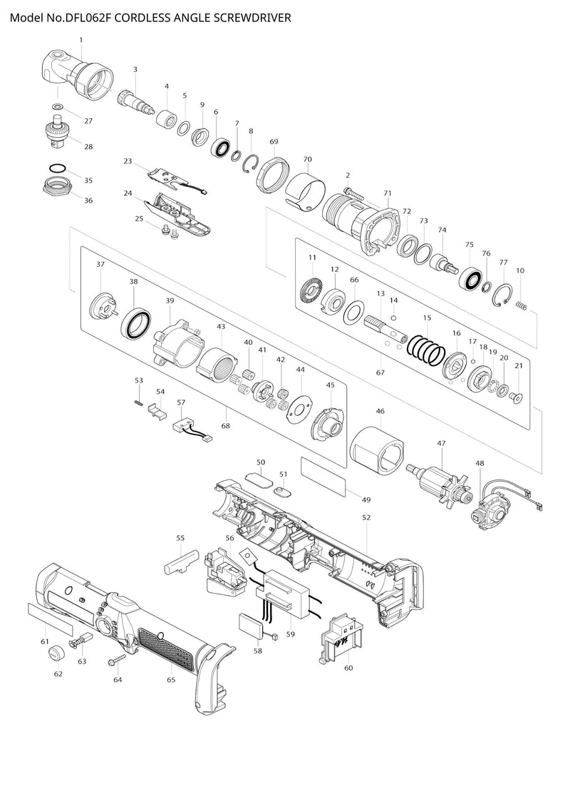 DFL062F exploded view