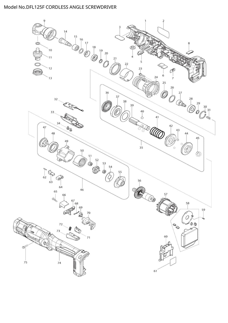 DFL125F exploded view