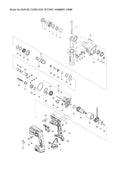 DHR165 exploded view