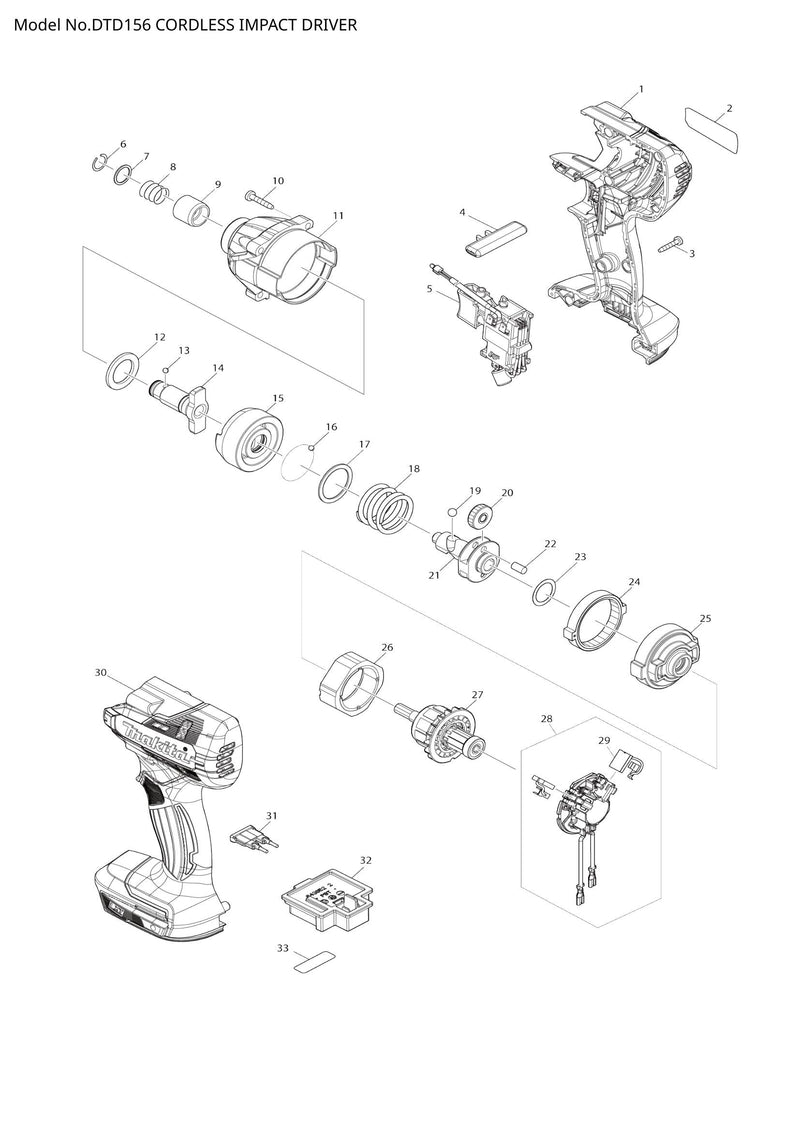 DTD156 exploded view