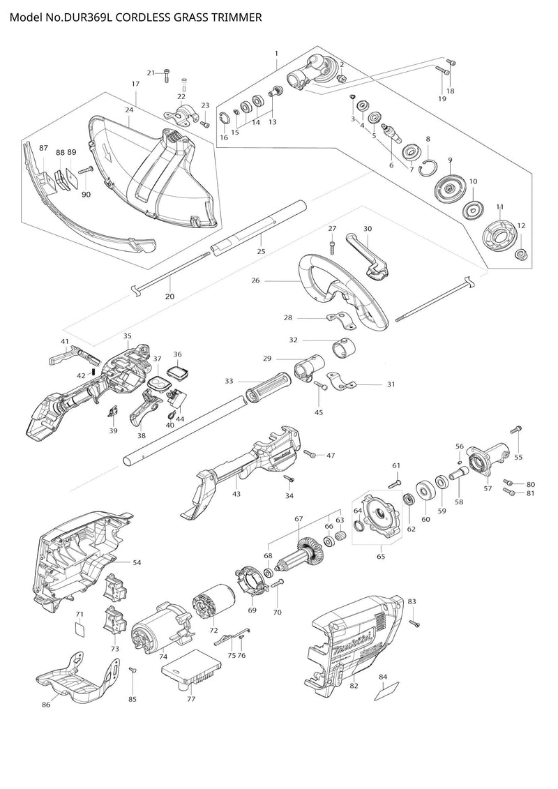 DUR369L exploded view