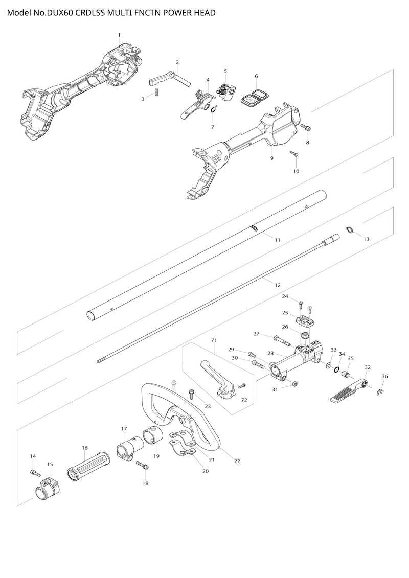 DUX60 exploded view